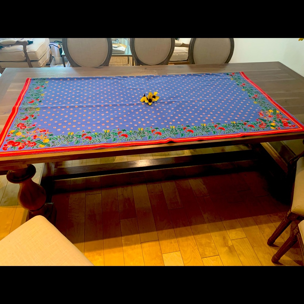 Provençal Style Tablecloth from Williams Sonoma
